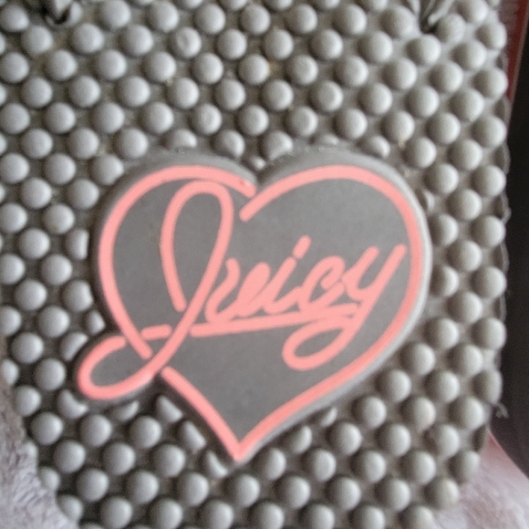 Juicy Couture Size Large Multi-Colored Sequined Flip Flops - Picture 9 of 11